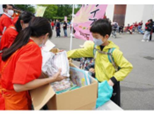 イベント来場者からの協力も